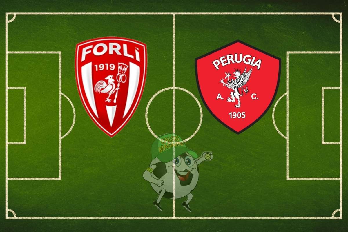 Forlì Perugia cronaca diretta live e risultato in tempo reale