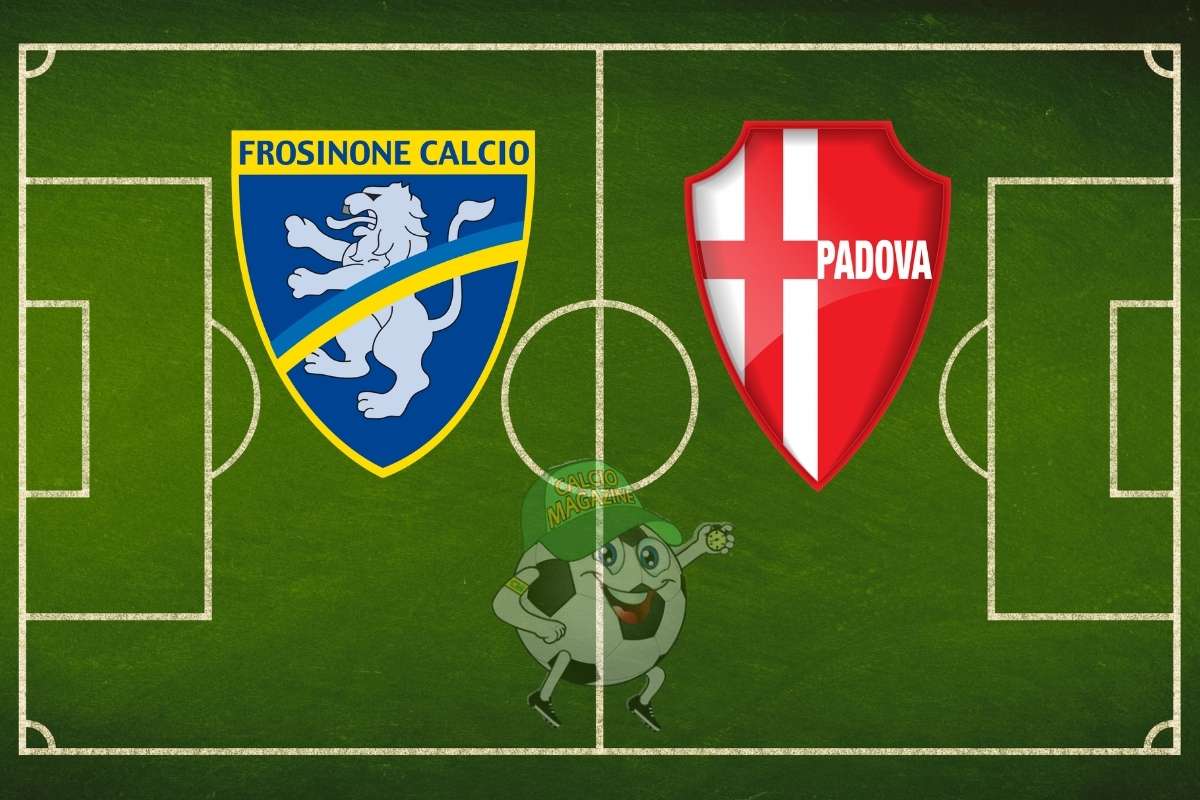 Frosinone Padova cronaca diretta live e risultato in tempo reale