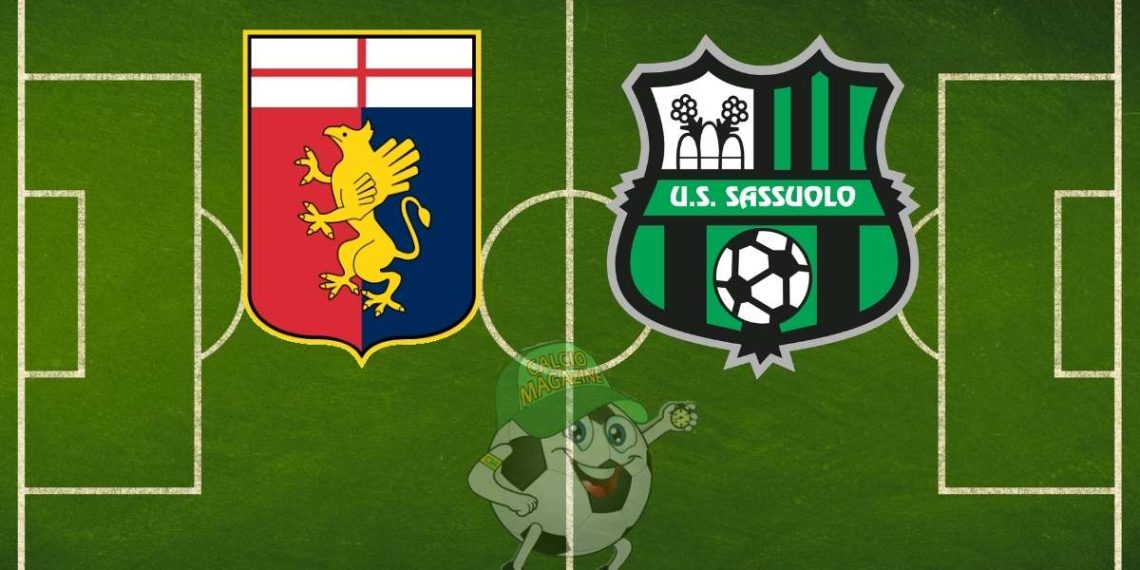 Genoa Sassuolo cronaca diretta live e risultato in tempo reale