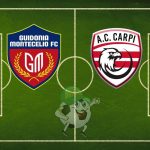 Guidonia Carpi cronaca diretta live e risultato in tempo reale