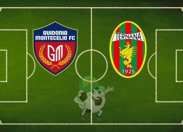 Guidonia Ternana cronaca diretta live e risultato in tempo reale