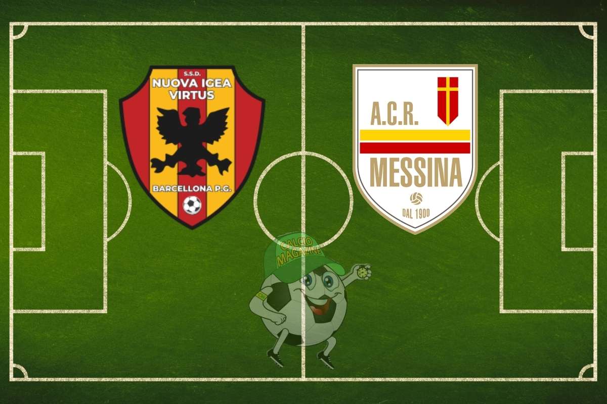 Igea Virtus Messina cronaca diretta live e risultato in tempo reale