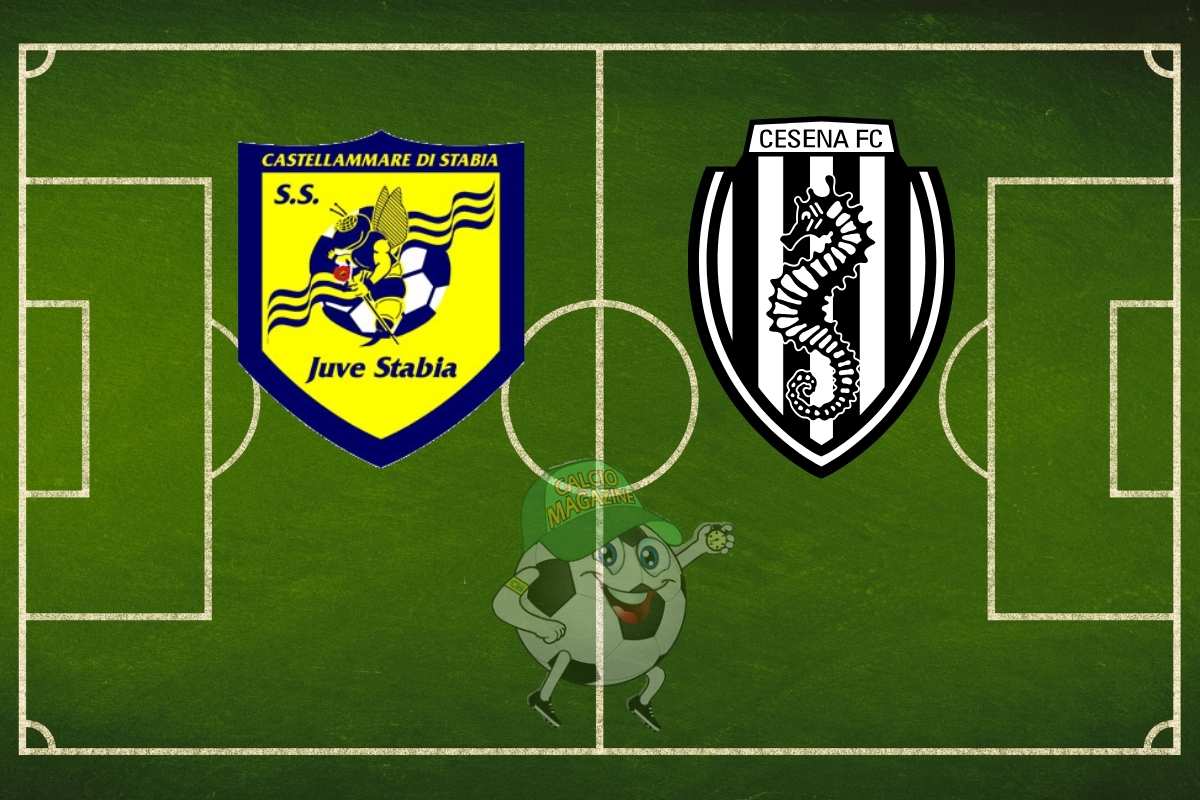 Juve Stabia Cesena cronaca diretta live e risultato in tempo reale