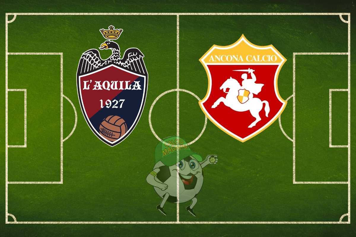 L'Aquila Ancona cronaca diretta live e risultato in tempo reale