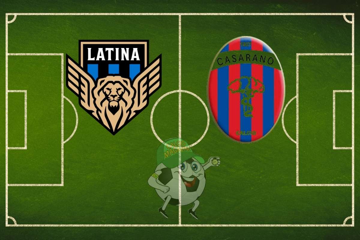 Latina Casarano cronaca diretta live e risultato in tempo reale