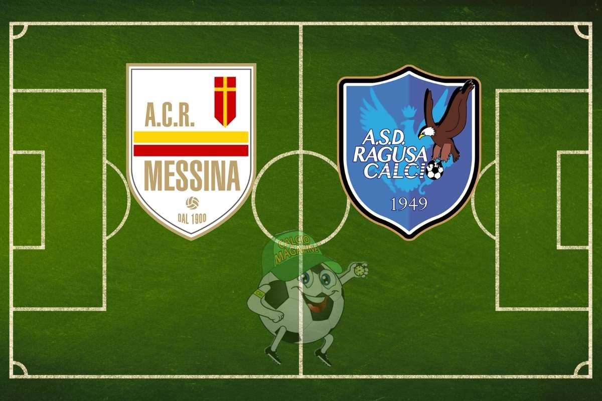 Messina Ragusa cronaca diretta live e risultato in tempo reale