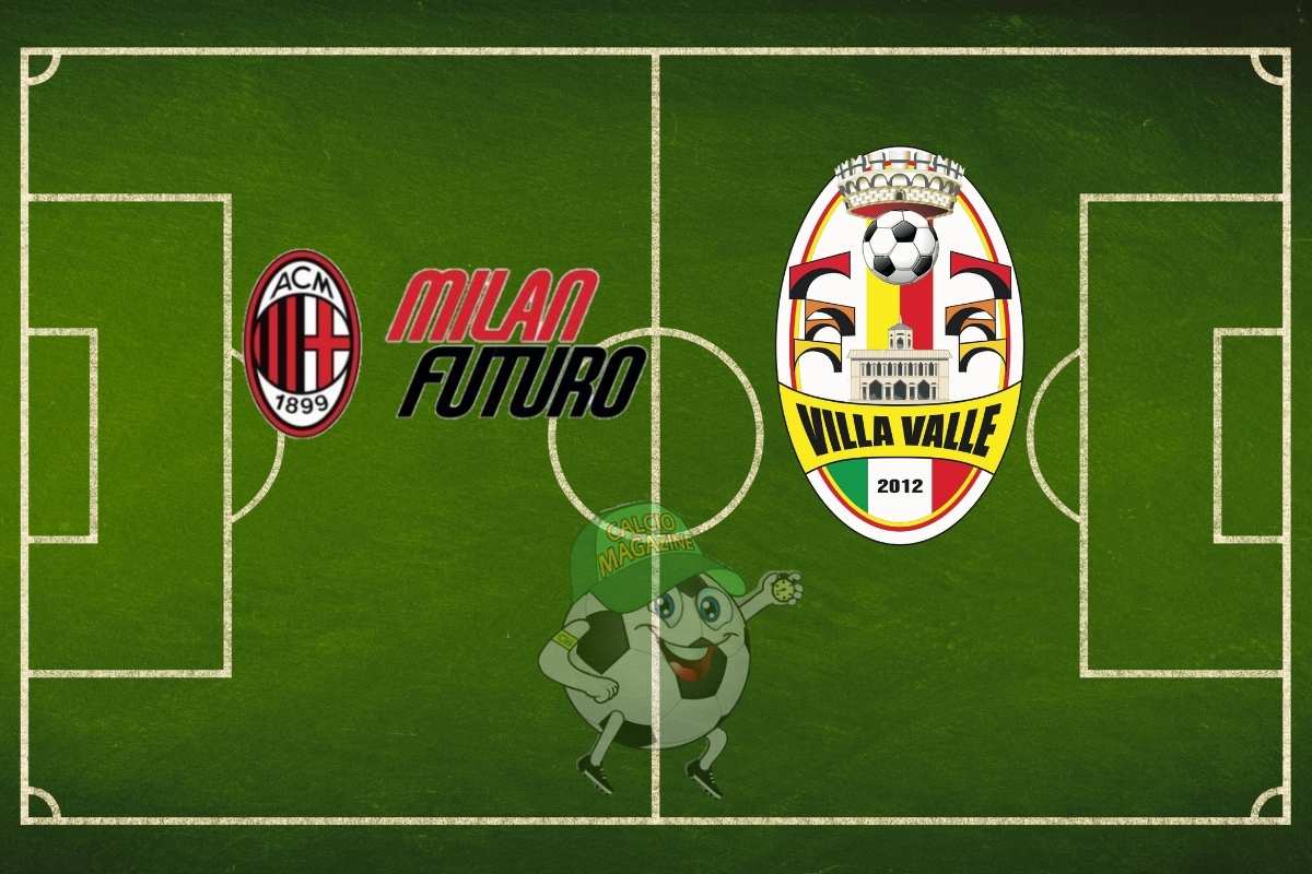 Milan Futuro Villa Valle cronaca diretta live e risultato in tempo reale