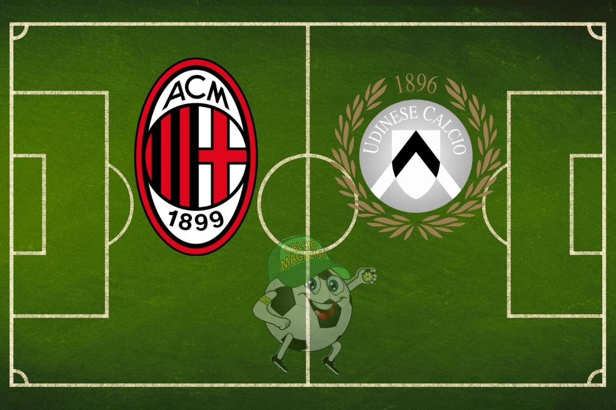 Milan Udinese cronaca diretta live e risultato in tempo reale