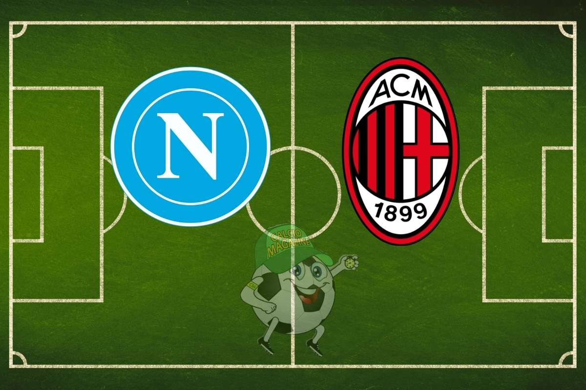 Napoli Milan cronaca diretta live e risultato in tempo reale