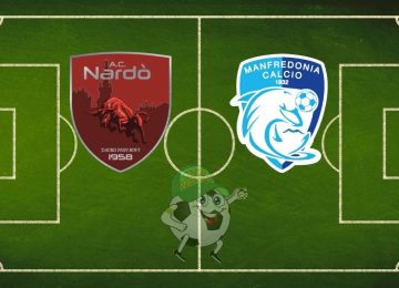 Nardò Manfredonia cronaca diretta live e risultato in tempo reale