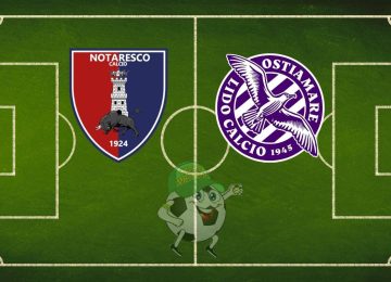 Notaresco Ostiamare cronaca diretta live e risultato in tempo reale