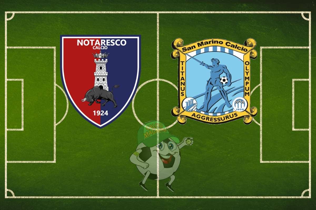 Notaresco San Marino Calcio cronaca diretta live e risultato in tempo reale