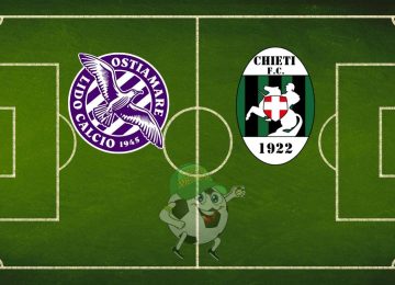 Ostiamare Chieti cronaca diretta live e risultato in tempo reale