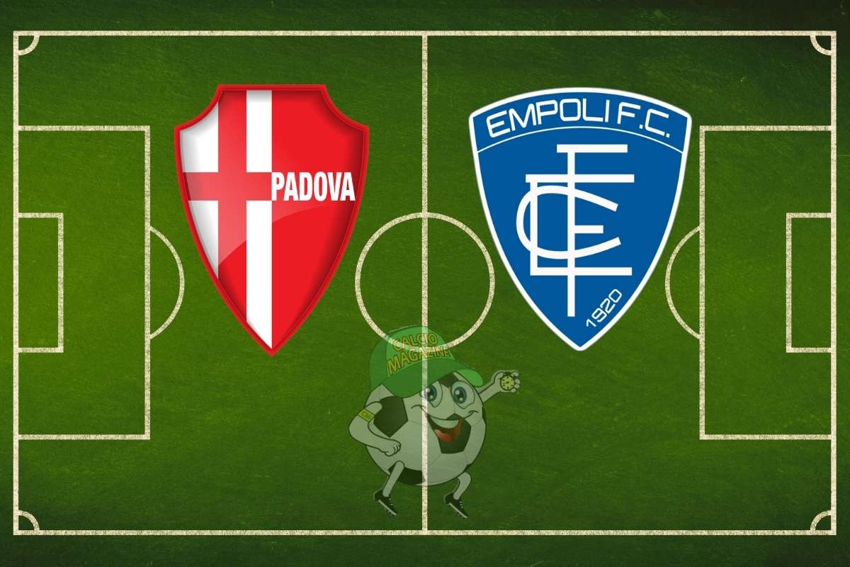Padova Empoli cronaca diretta live e risultato in tempo reale