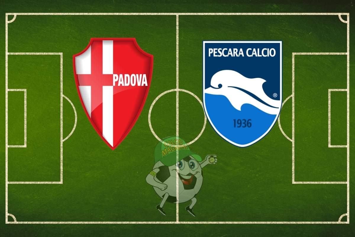 Padova Pescara cronaca diretta live e risultato in tempo reale