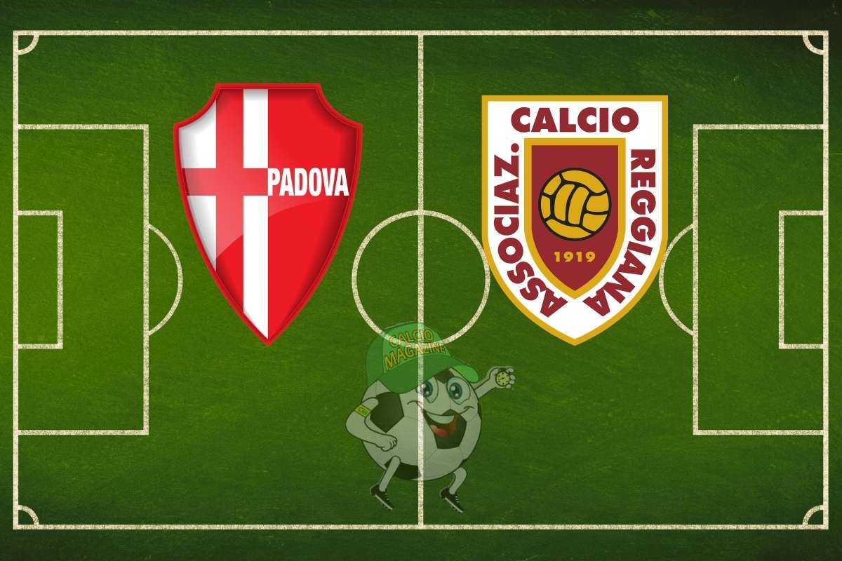 Padova Reggiana cronaca diretta live e risultato in tempo reale