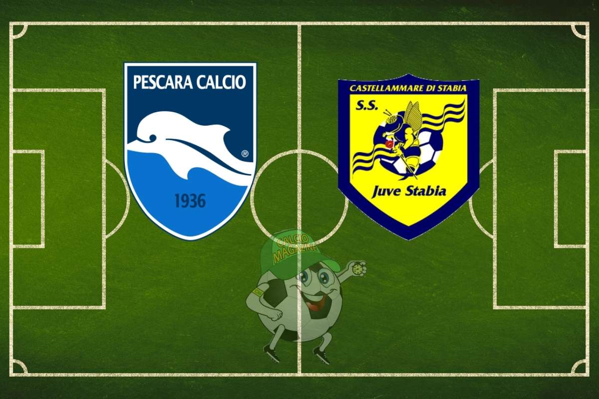 Pescara Juve Stabia cronaca diretta live e risultato in tempo reale