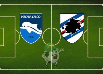 Pescara Sampdoria cronaca diretta live e risultato in tempo reale