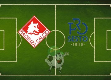 Piacenza Pro Sesto cronaca diretta live e risultato in tempo reale