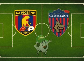 Picerno Cosenza cronaca diretta live e risultato in tempo reale
