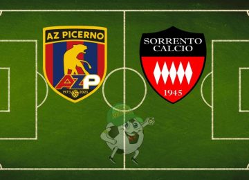 Picerno Sorrento cronaca diretta live e risultato in tempo reale