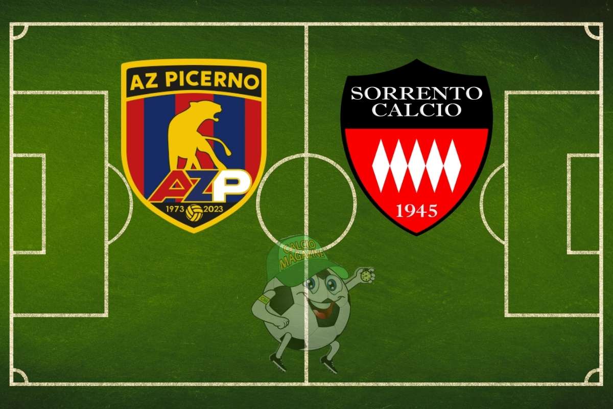Picerno Sorrento cronaca diretta live e risultato in tempo reale