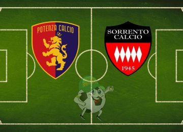 Potenza Sorrento cronaca diretta live e risultato in tempo reale