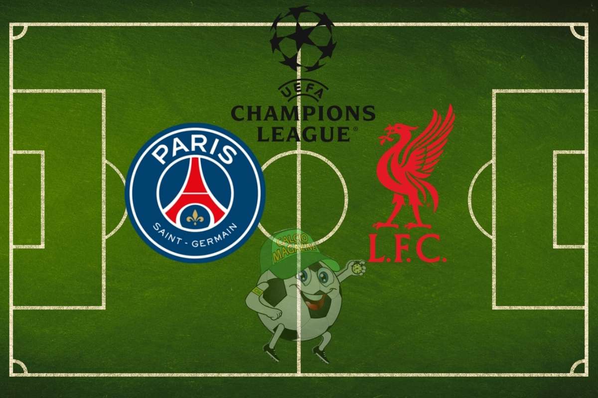 PSG Liverpool cronaca diretta live e risultato in tempo reale