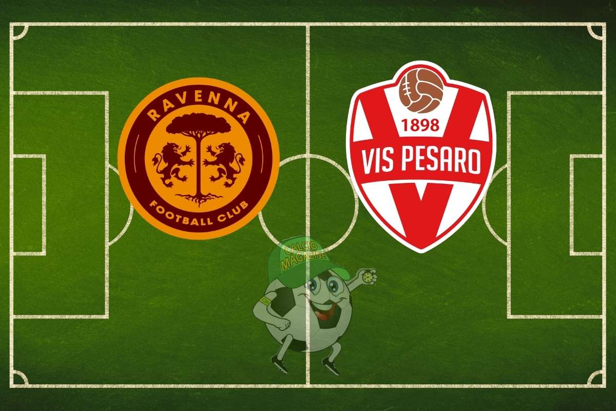 Ravenna Vis Pesaro cronaca diretta live e risultato in tempo reale