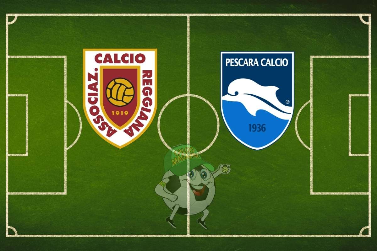 Reggiana Pescara cronaca diretta live e risultato in tempo reale