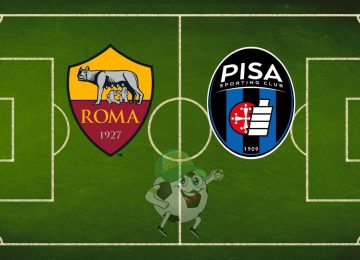 Roma Pisa cronaca diretta live e risultato in tempo reale