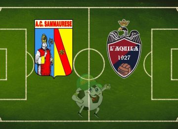 Sammaurese L'Aquila cronaca diretta live e risultato in tempo reale
