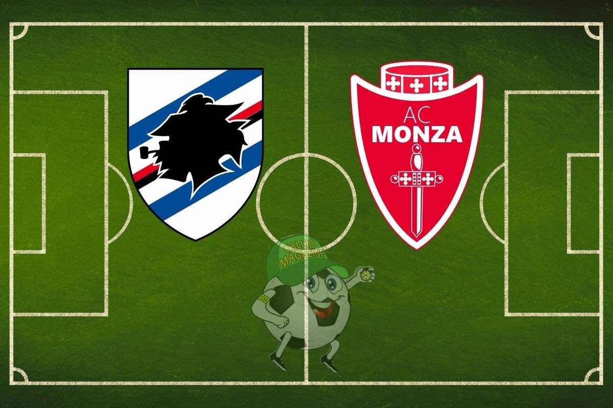 Sampdoria Monza cronaca diretta live e risultato in tempo reale