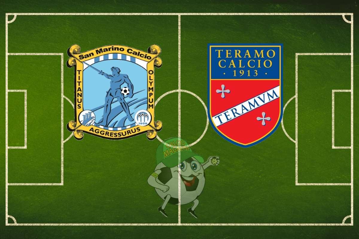 San Marino Calcio Teramo cronaca diretta live e risultato in tempo reale