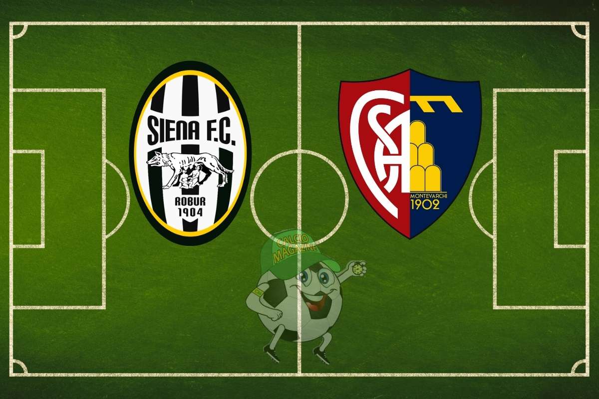Siena Aquila Montevarchi cronaca diretta live e risultato in tempo reale