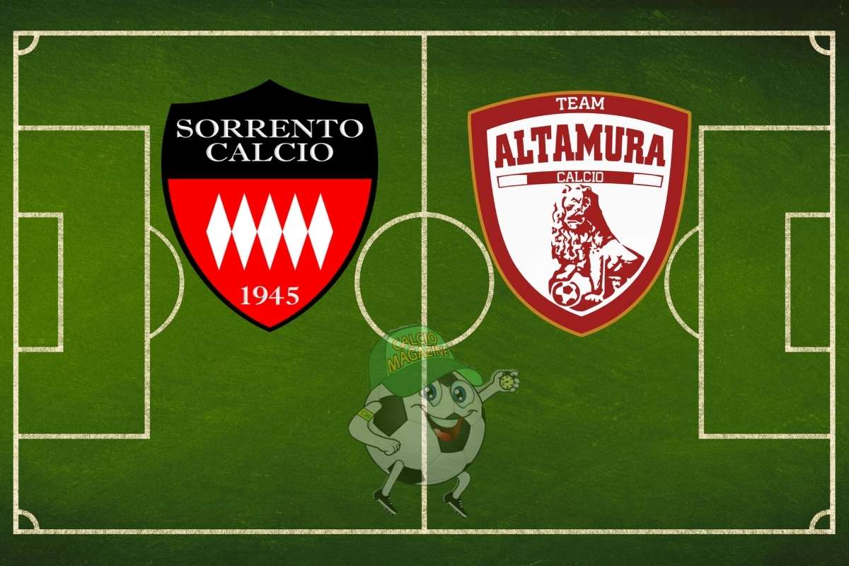 Sorrento Team Altamura cronaca diretta live e risultato in tempo reale