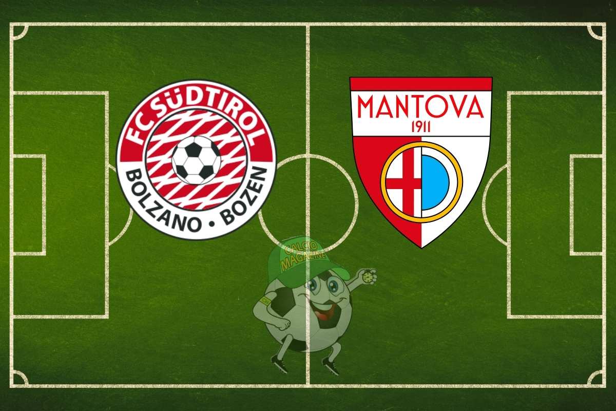 Sudtirol Mantova cronaca diretta live e risultato in tempo reale