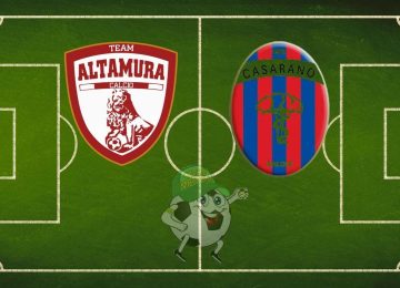 Team Altamura Casarano cronaca diretta live e risultato in tempo reale