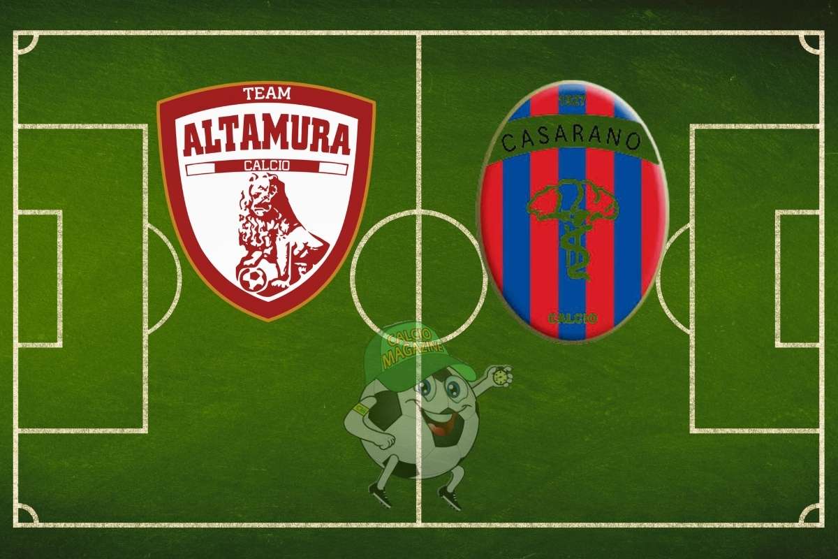 Team Altamura Casarano cronaca diretta live e risultato in tempo reale