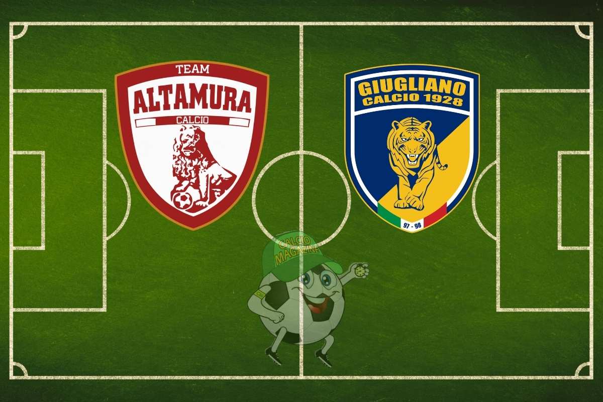 Team Altamura Giugliano cronaca diretta live e risultato in tempo reale