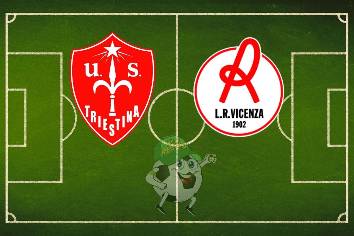 Triestina Vicenza cronaca diretta live e risultato in tempo reale