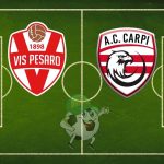 Vis Pesaro Carpi cronaca diretta live e risultato in tempo reale