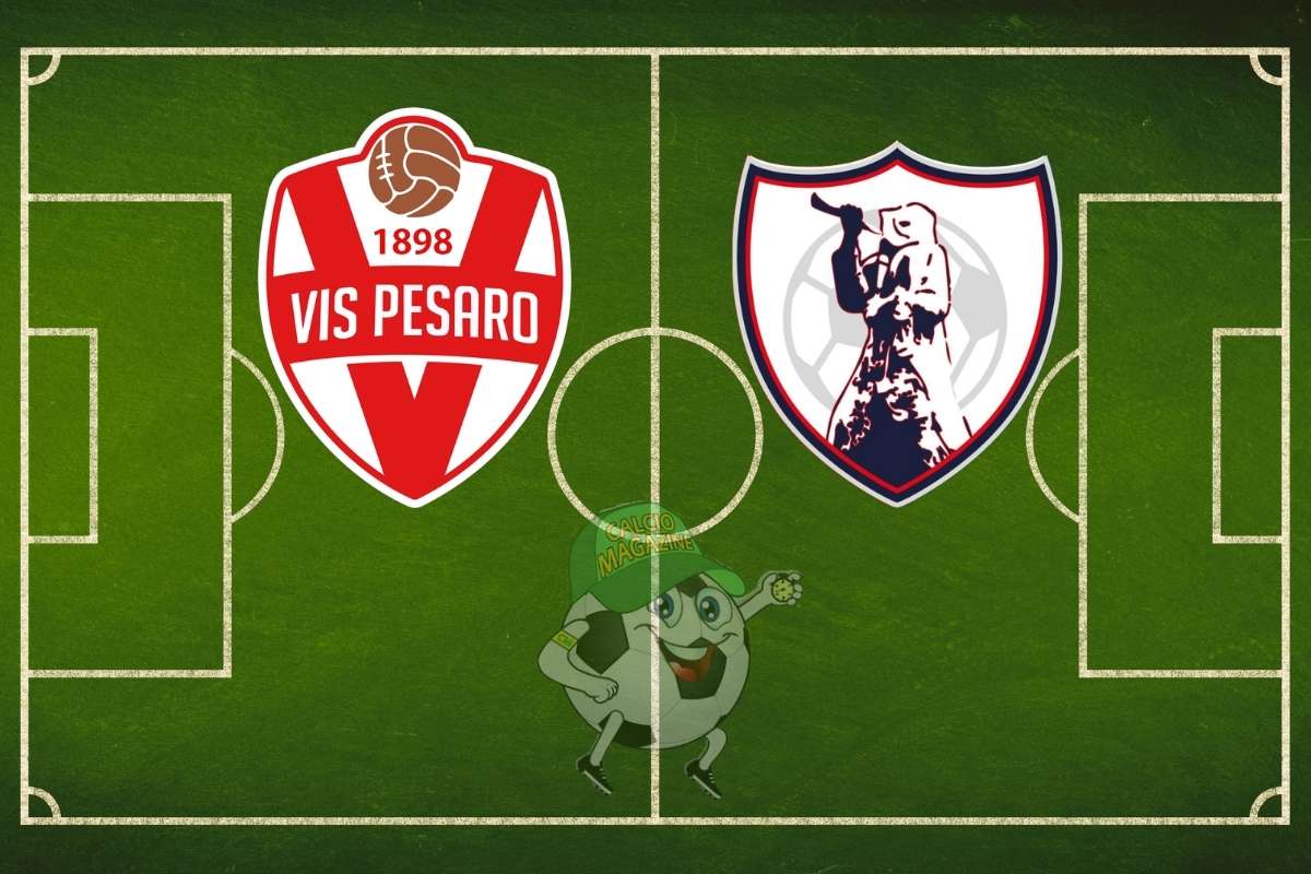 Vis Pesaro Sambenedettese cronaca diretta live e risultato in tempo reale