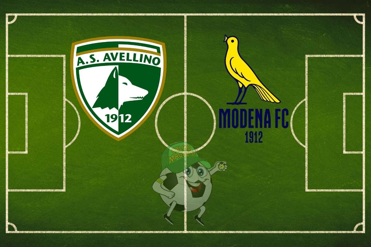 Avellino Modena cronaca diretta live risultato in tempo reale