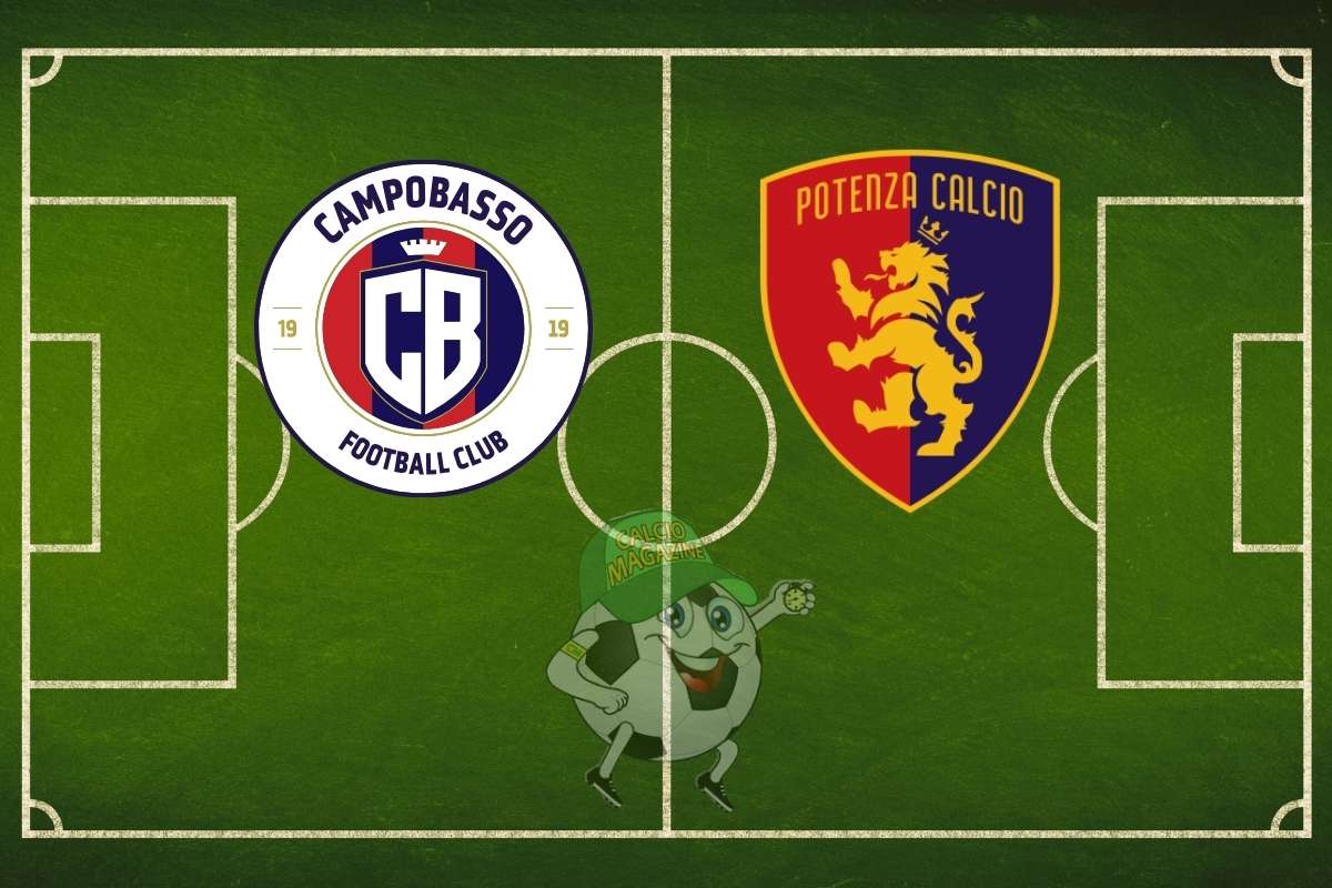 Campobasso Potenza cronaca diretta live risultato in tempo reale