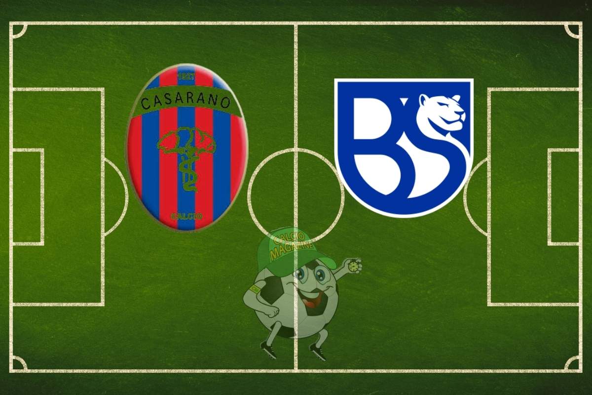 Casarano Brescia cronaca diretta live e risultato in tempo reale