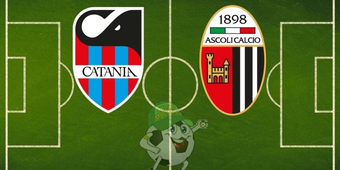 Catania Ascoli cronaca diretta live e risultato in tempo reale