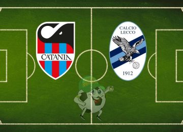 Catania Lecco cronaca diretta live e risultato in tempo reale