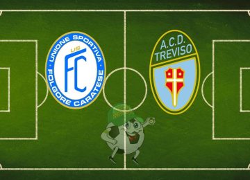 Folgore Caratese Treviso cronaca diretta live risultato in tempo reale