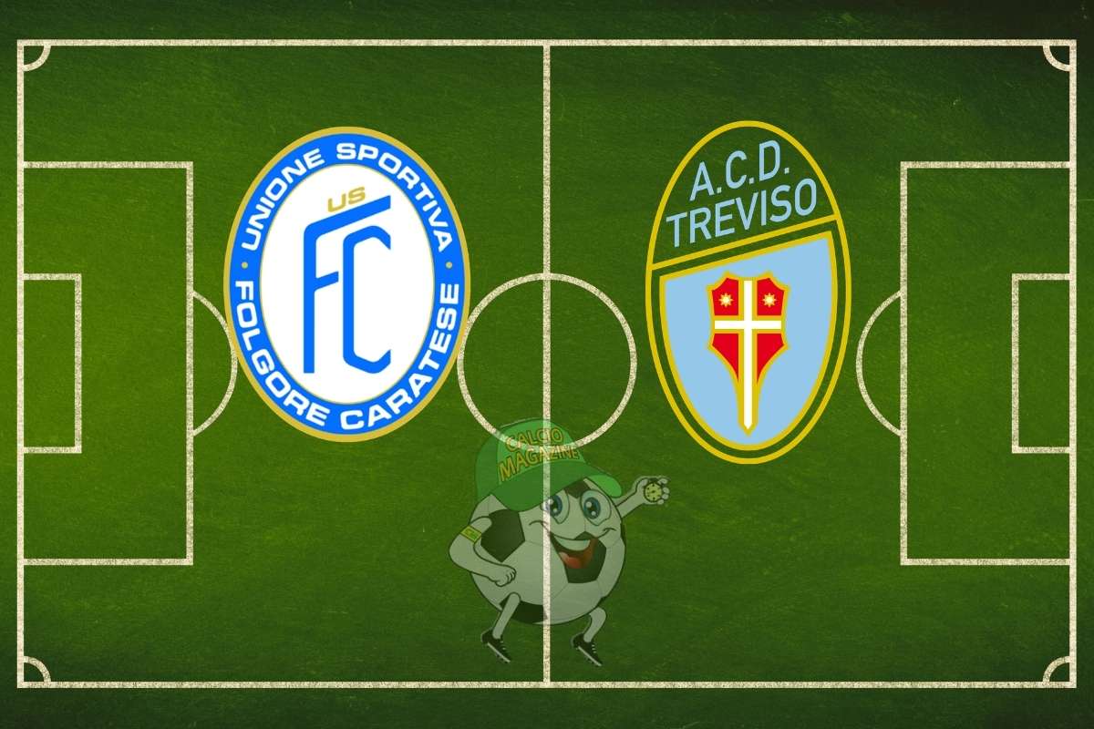 Folgore Caratese Treviso cronaca diretta live risultato in tempo reale